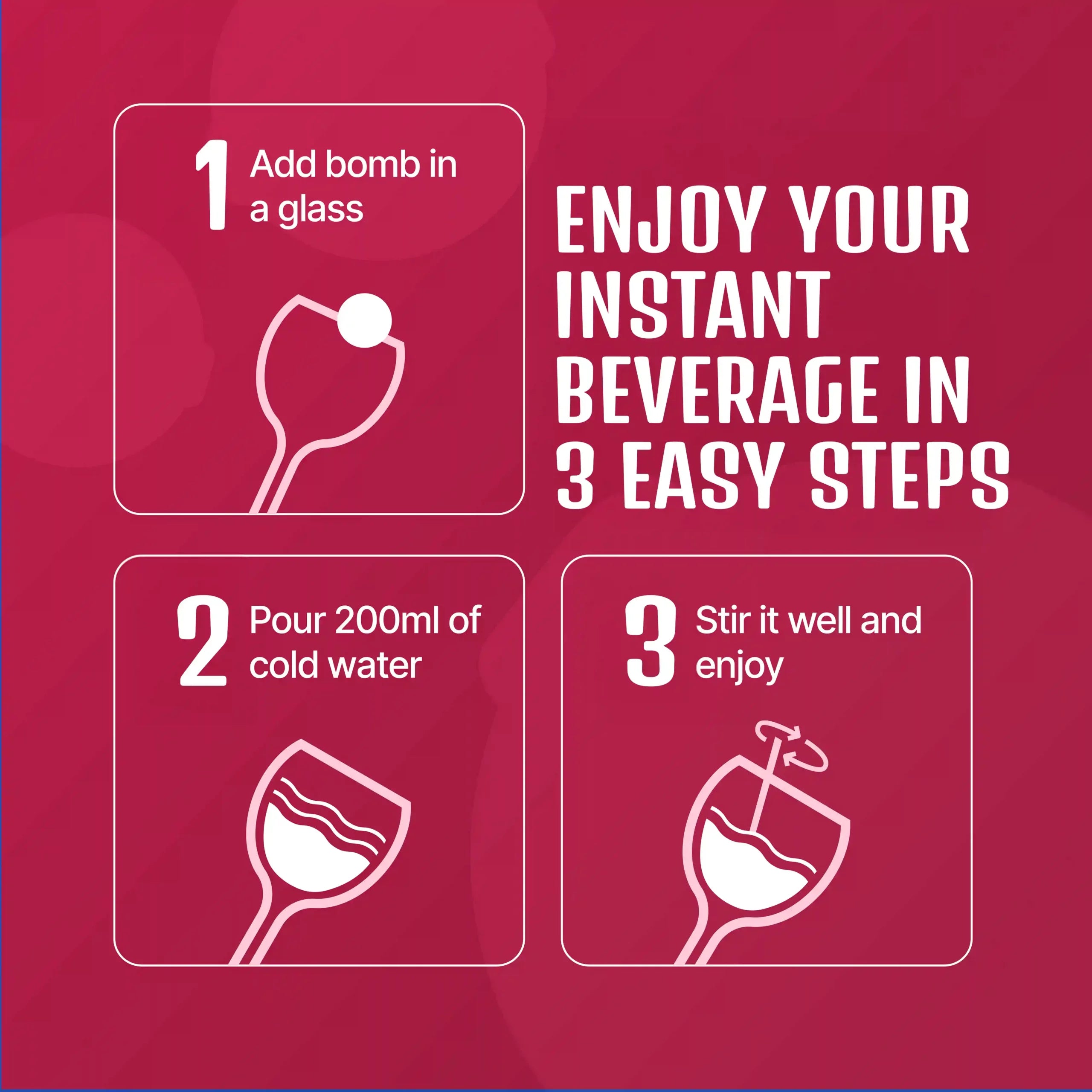 Brunei Berry + Coconut Bahamas — Cocktail Bomb Duo