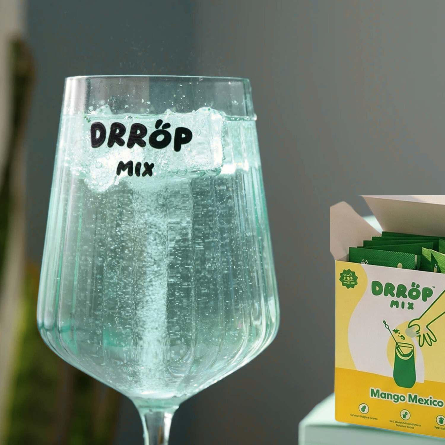 Emerald Stemmed Cocktail Glasses — Pack of 2