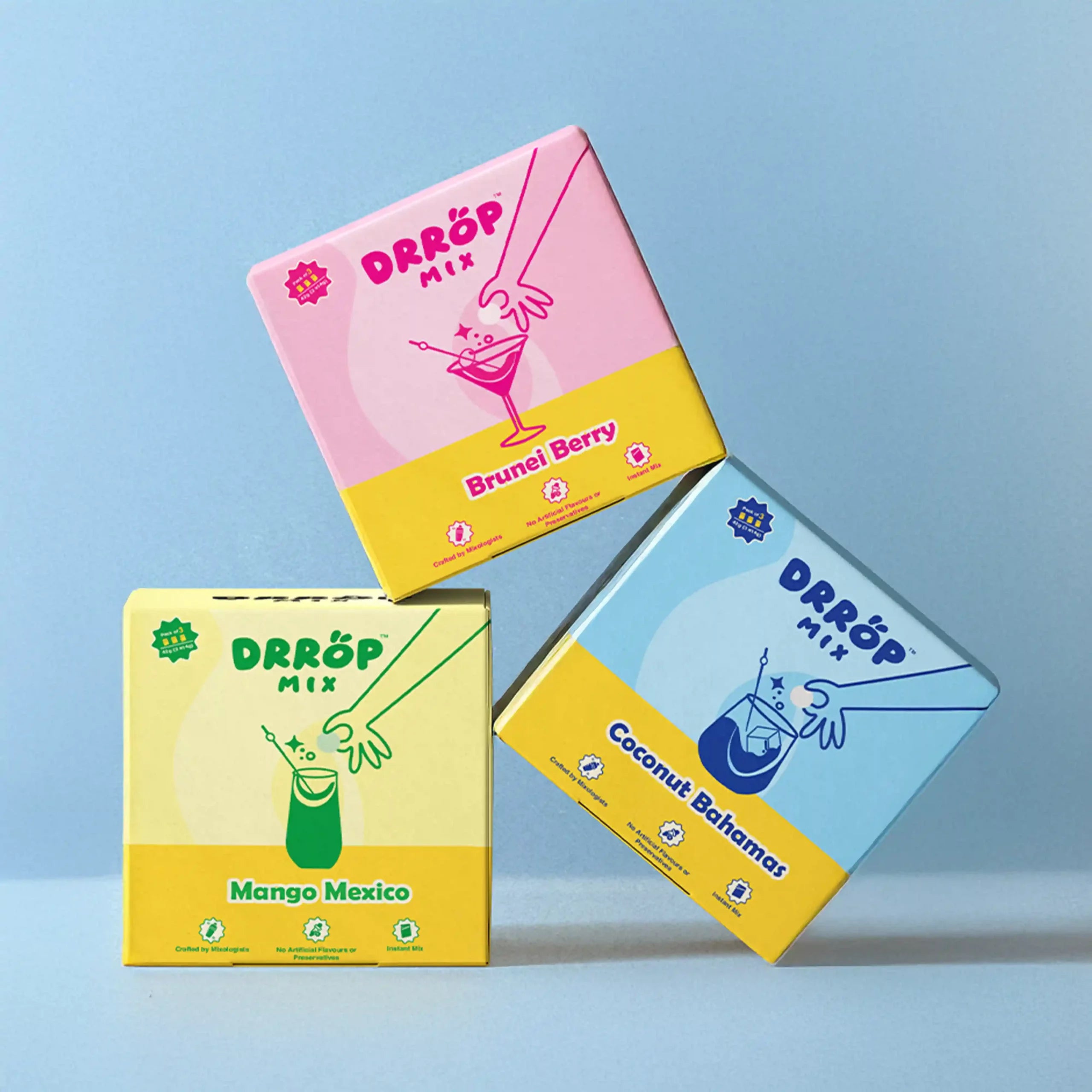 Drrop Mix Combo Pack — All 3 Flavours